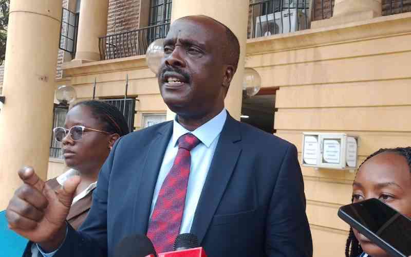Omari filed Sh100m case against Otuoma 'without consent'