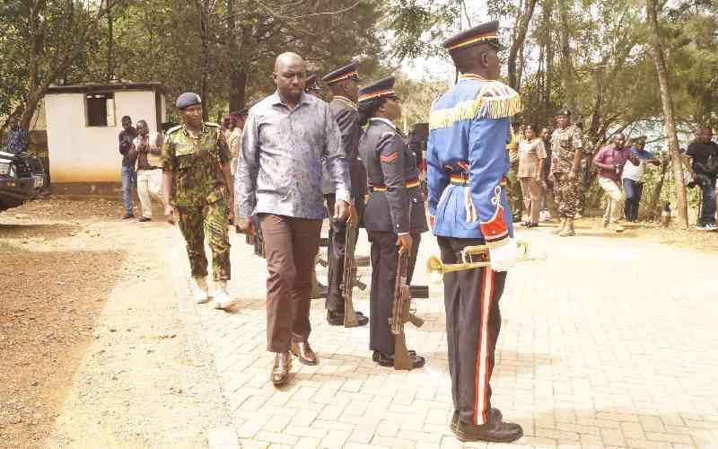 Murkomen defends police extortion as Bill on "transport" levy gets under way