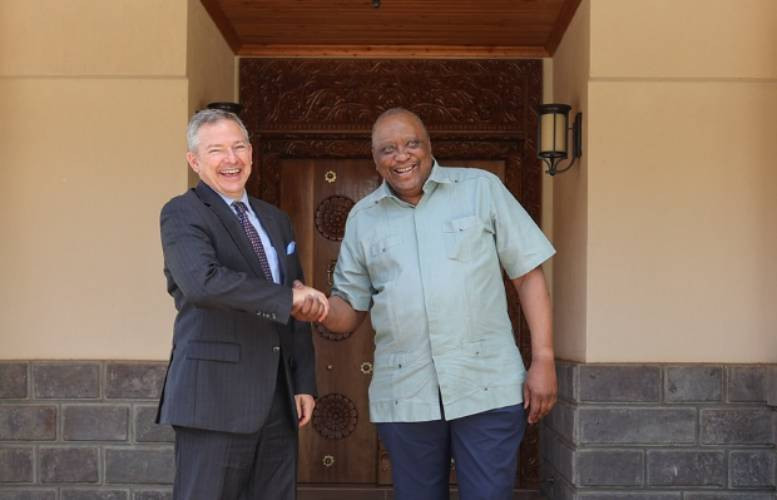 Uhuru meets UK High Commissioner, US embassy representative  