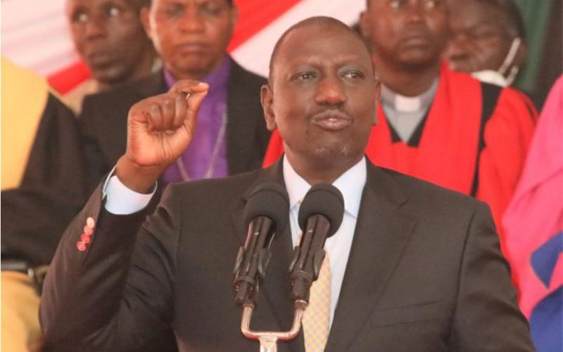Ruto's list of promises, includes 1000 dams across the country