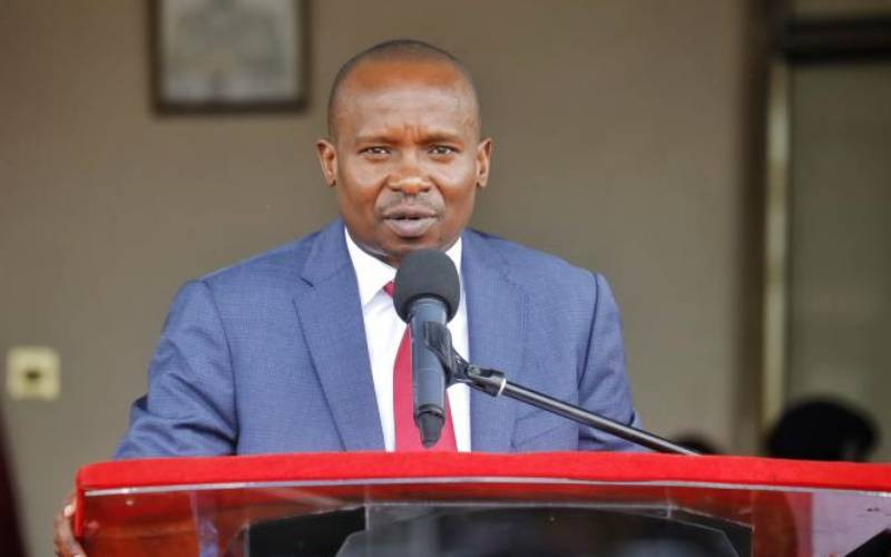 Kindiki: Kitty to be set up for families of officers killed during work