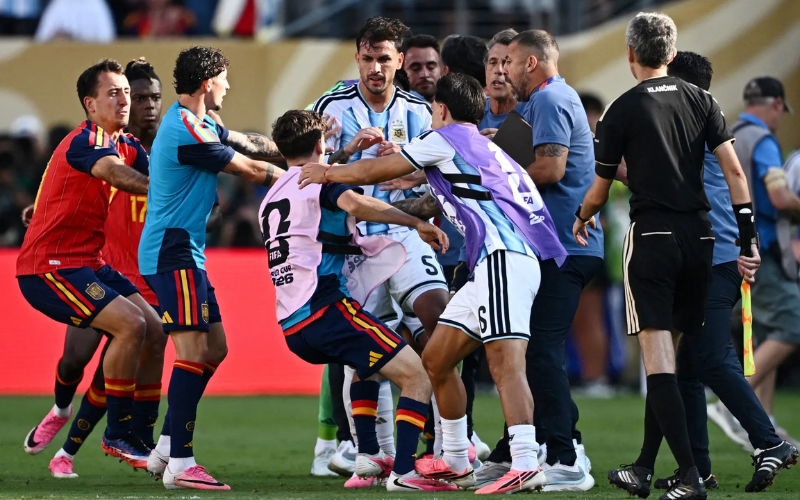 FIFA slaps Argentina with Sh 41.6m fine after World Cup final brawl