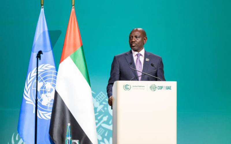 Ruto-led Nairobi Declaration a 'non-issue' at climate summit