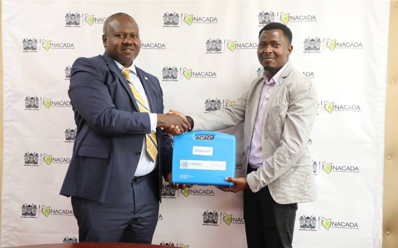 UN boosts Kenya's fight against drugs with 30 new testing kits