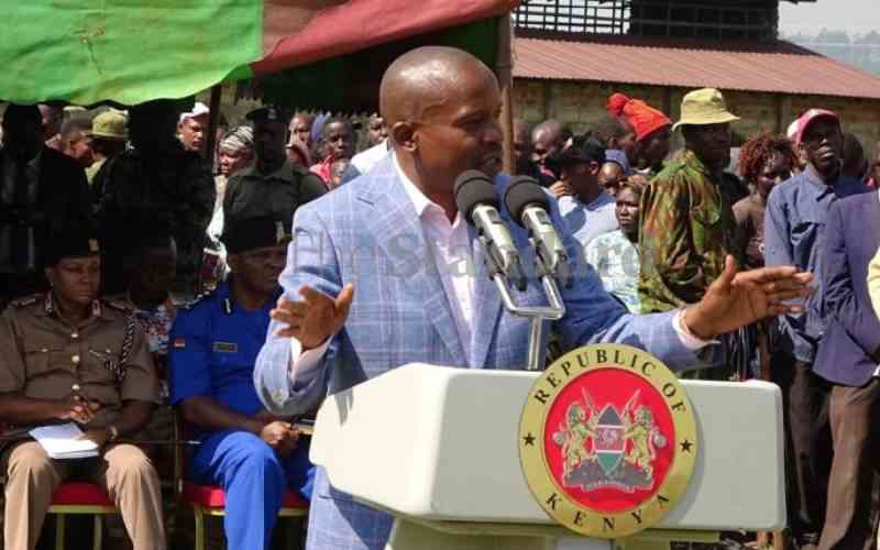 Kindiki sets up new GSU camp to curb clashes