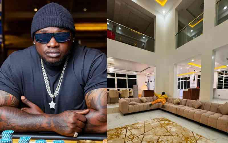 OG Problems: Khaligraph Jones' massive mansion draws mixed reactions