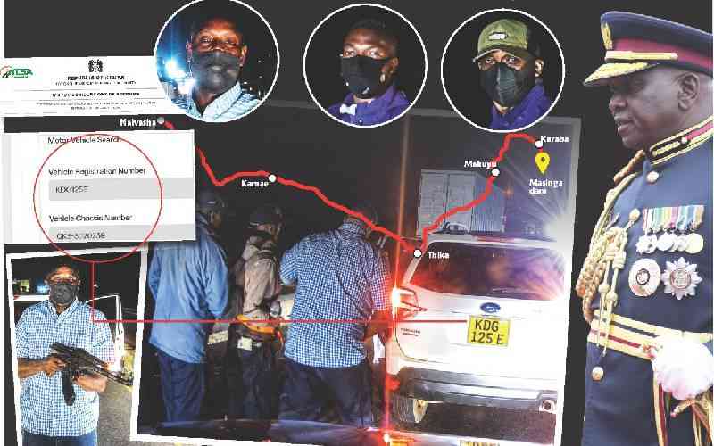Harrowing abduction ordeal for Standard Group editor