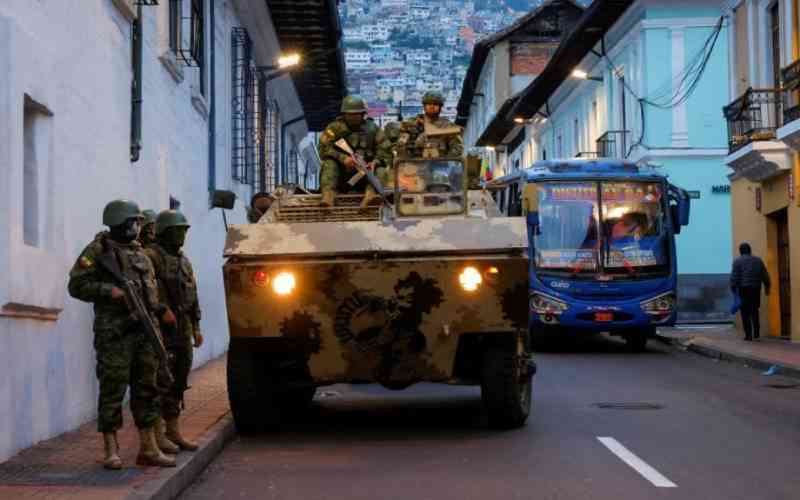 Ecuador President declares country under 'internal armed conflict'