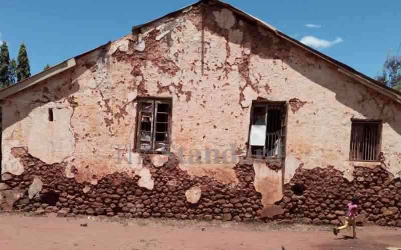 Taveta police station where WWI in East Africa began