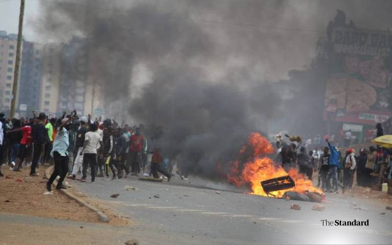 Nine arrested as Mombasa remained a ghost town