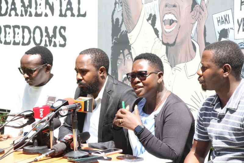 Rights groups condemn arrest of three human rights activists