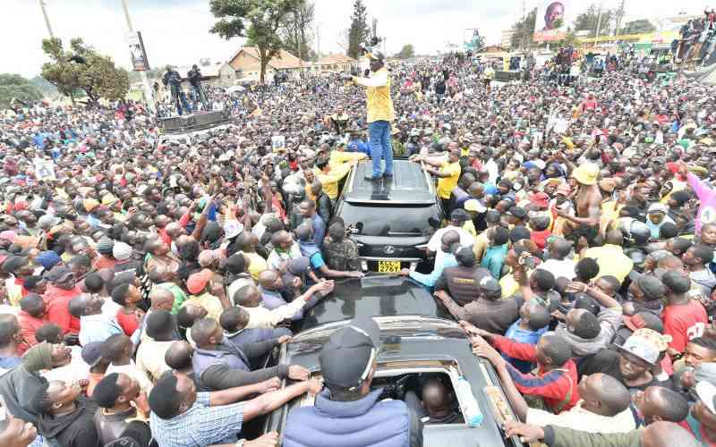 Trans Nzoia residents ask President Ruto to prioritize war on graft