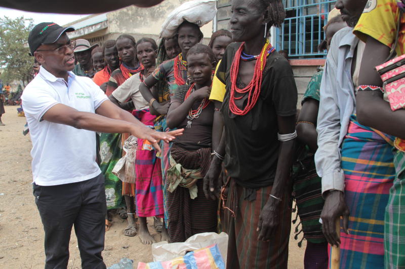 Reprieve for Marsabit residents as corporates distribute food, water
