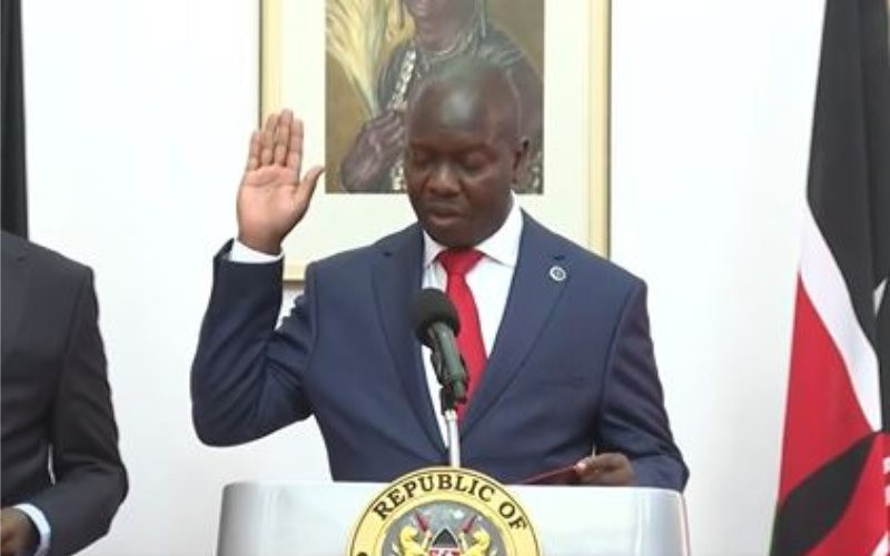 Renson Ingonga sworn in as third DPP