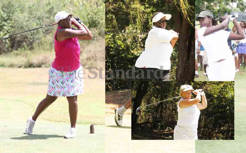 Golfers pitch camp ahead of Ladies Coast open kick off on Monday