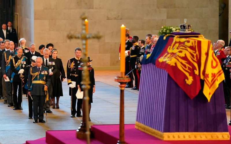 Order of activities at Queen Elizabeth II's funeral service