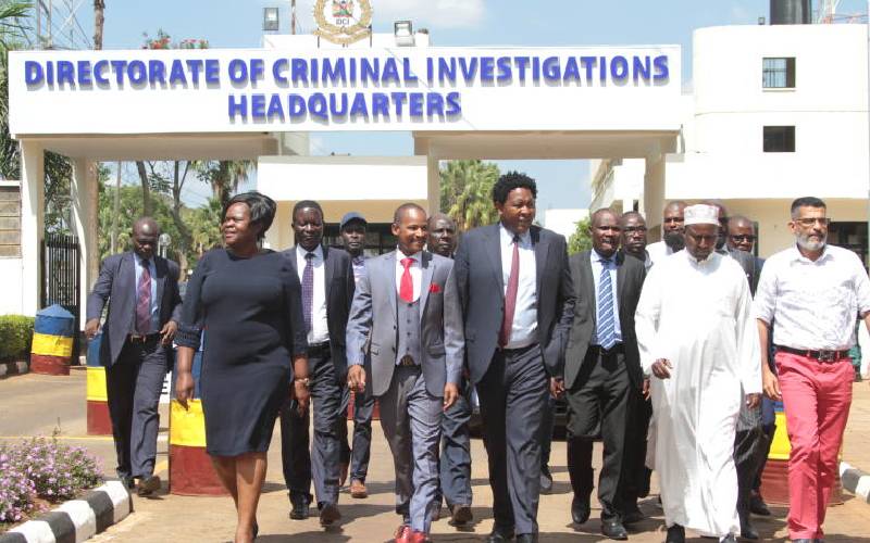 MPs Junet, Babu and Mbadi record witness statements on Raila chopper stoning
