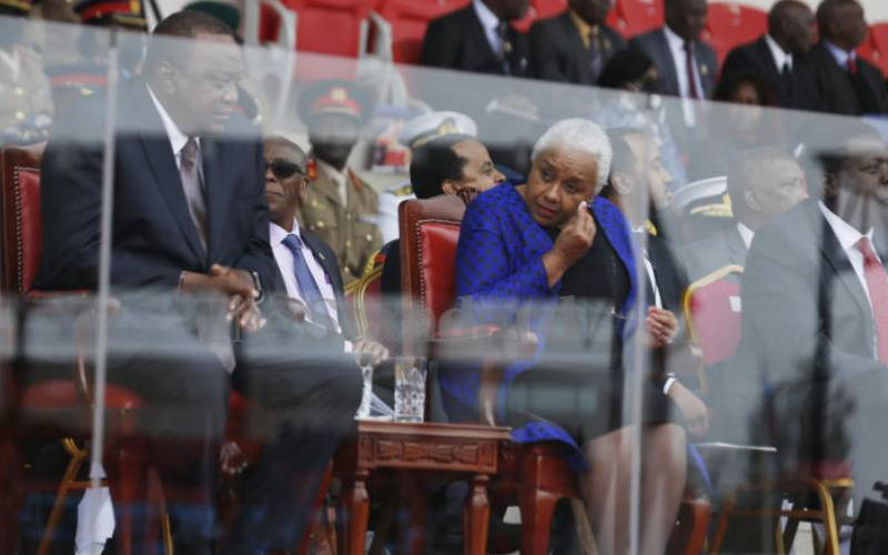 Pomp and circumstance as military bids Uhuru farewell