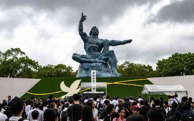 Restored Nagasaki bell rings in 80 years since A-bomb