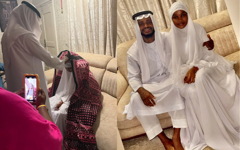 Diamond Platnumz, Zuchu tie the knot in private Muslim ceremony after months of speculation
