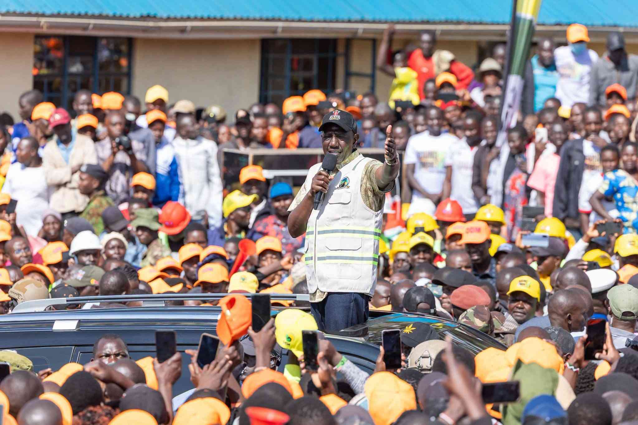 Ruto to sugar farmers: I'll be back next month to pay you
