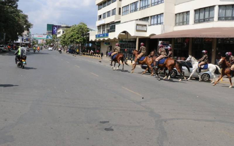 Goons hijack protest in Nakuru as demos fizzle out in South Rift