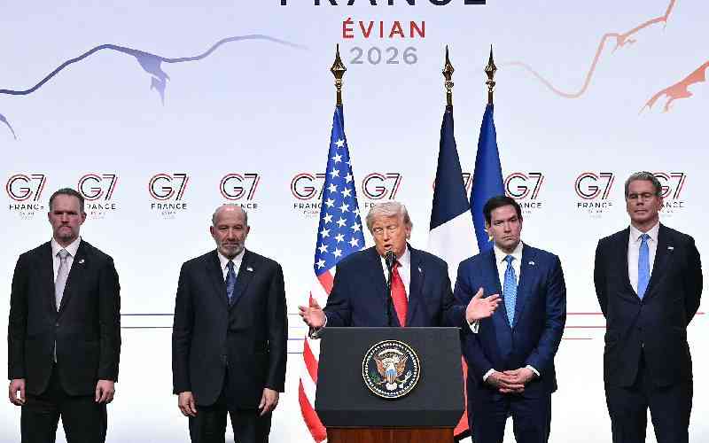 G7 powers push Russia to end Ukraine war as US backs peace