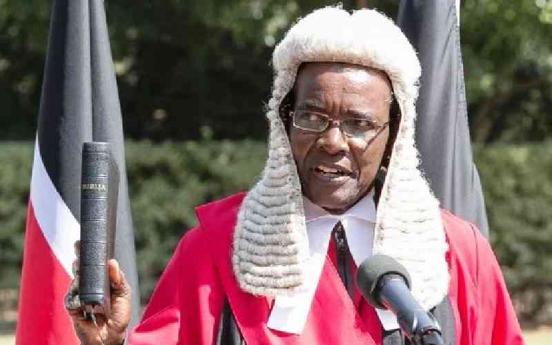 From CJ to activist: Is David Maraga the Judge who could become King?