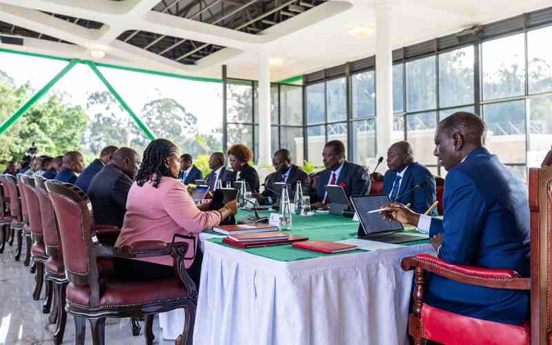 Inside President Ruto's meeting with Cabinet
