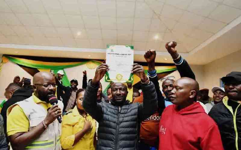 UDA, DCP gear for grueling battle in Ol Kalou by-election