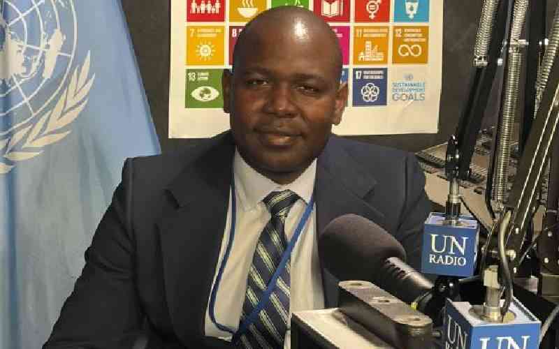 Kenyan politician feted at UN meet in New York, becomes peace envoy