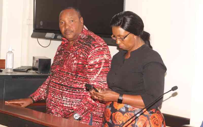 Waititu, wife and three defendants convicted in case of Sh588m graft