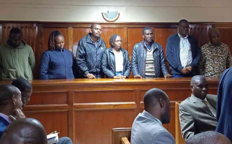 Seven arraigned over Sh309 million insurance fraud
