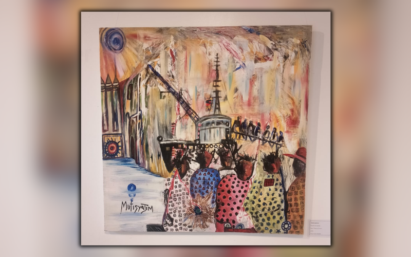 Artist Mutisya Kasamba examines society in a time of transformation in 'Change of Time'