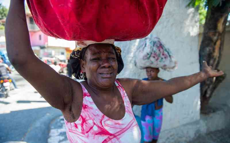 Trenches and drones: Haiti gan...