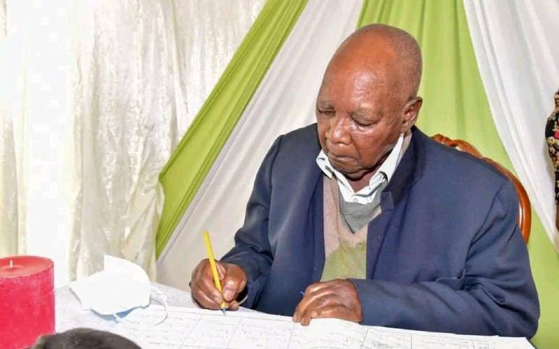 Former Cabinet minister Burudi Nabwera is dead