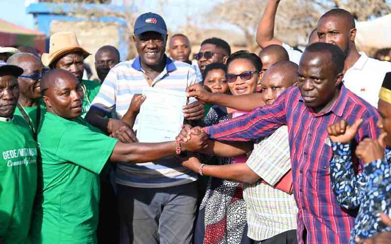 Kilifi Governor Mung'aro reshuffles cabinet to enhance efficiency