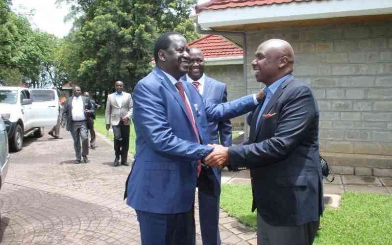 Gideon Moi mourns Raila Odinga as a consequential political figure