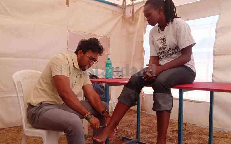 US doctors' visit renews calls for more sports specialists in Kenya