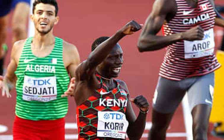 Emmanuel Kipkirui Korir delivers second Gold medal for Kenya in men's 800m final