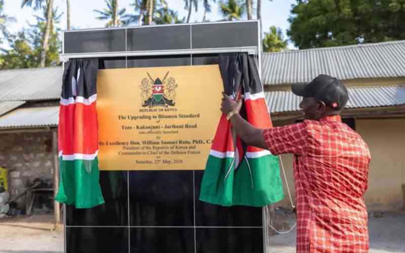 Kenya's politics has shifted from tribalism to development, says Ruto.