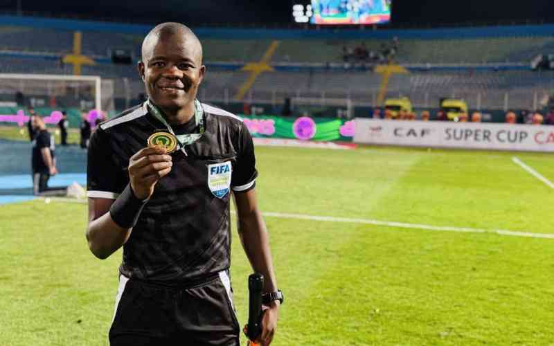 Meet Yiembe, the Kenyan referee who will officiate the UEFA Super Cup