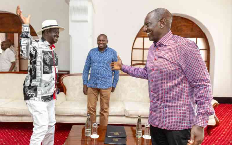 With Raila 'in his pocket', Ruto has a field day doing what he wants