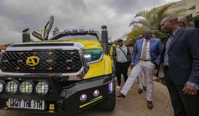 Inside Ruto's Sh100 Million campaign truck