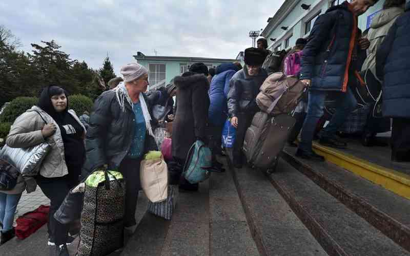 Russian authorities advise civilians to leave Ukraine region