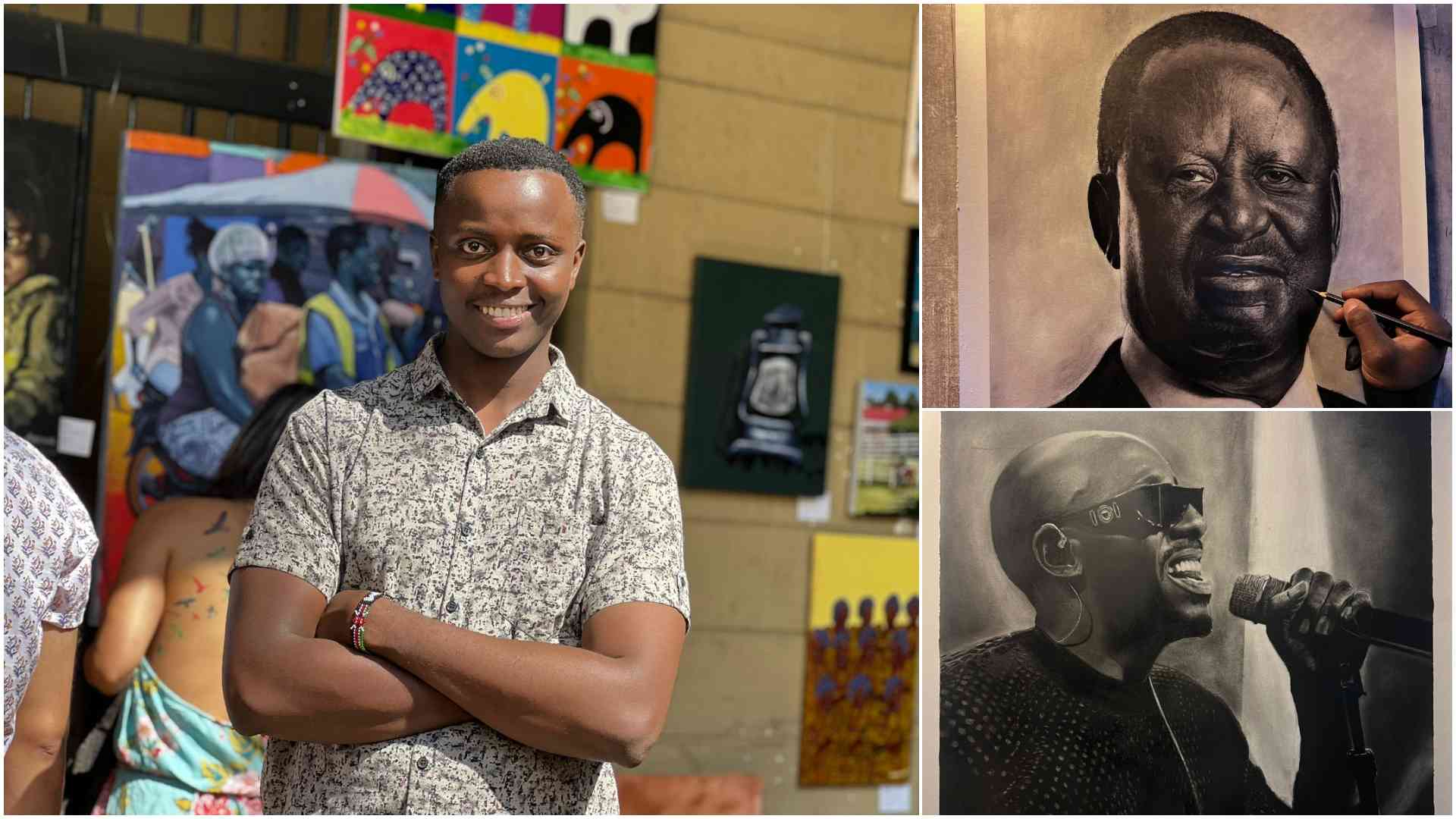 Geospatial engineer, self-taught artist turning hyper-realistic drawing into thriving career