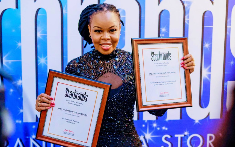 Muthoni wa Kirumba crowned top presenter for second year running