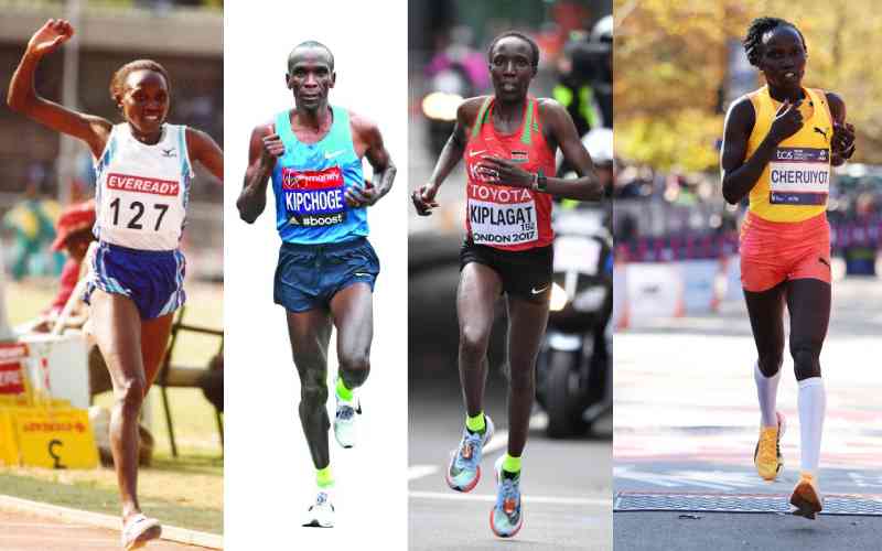 Kenya's athletics stars who have defied age in race for glory