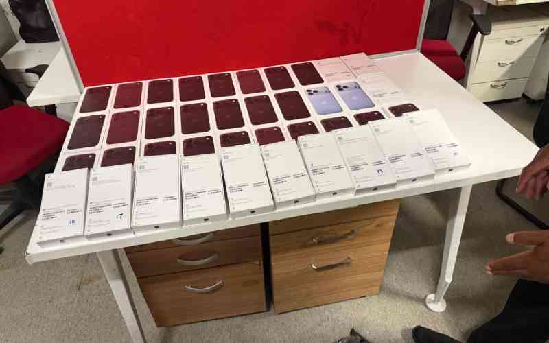 KRA intercepts 40 smartphones worth Sh8.2m at JKIA