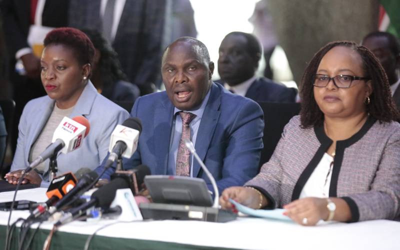 "You are insensitive," Waiguru tells doctors after skipping meeting